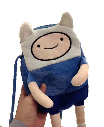 Adventure Time Finn the Human Kids Plush Backpack