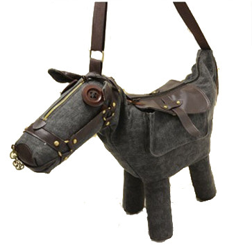 Donkey 3D Cosplay Shoulder Bag