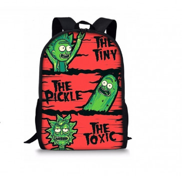 Rick and Morty Pickle Rick Backpack