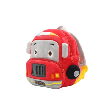 Kids Preschool Kindergarten Cute Backpack Rucksack Fire Truck