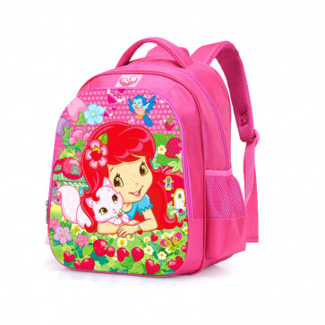 Strawberry Shortcake Kids Backpack Schoolbag Rucksack