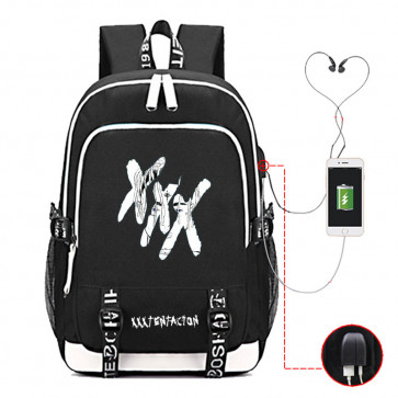 XXXTentacion Backpack With USB Charger