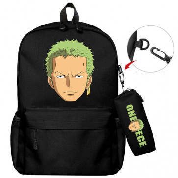 One Piece Roronoa Zoro Face Backpack Rucksack