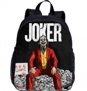 Joker Backpack Rucksack We Are All Clowns