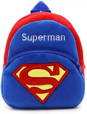 Superman Soft Small Backpack Schoolbag Rucksack