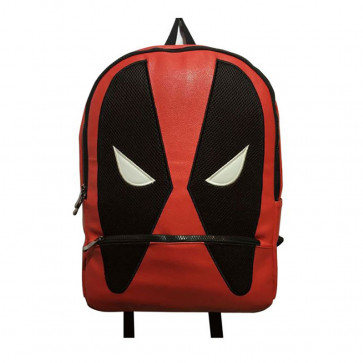 Deadpool Mask Shape Backpack Schoolbag Rucksack