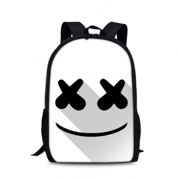 Marshmello Backpack Schoolbag Rucksack