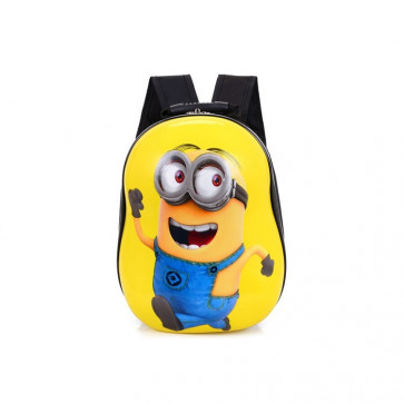 Minion Hard Plastic Kids Backpack Schoolbag Rucksack