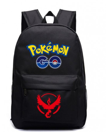 Pokemon Go Team Valor Red Black Backpack