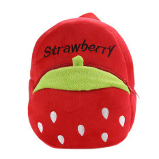 Strawberry Soft Small Backpack Schoolbag Rucksack