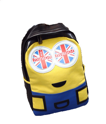 Minion Invasion Leather Feel Backpack 10 Inch
