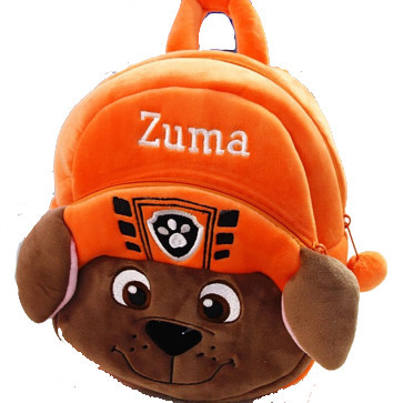 Zuma Paw Patrol Soft Small Backpack Schoolbag Rucksack