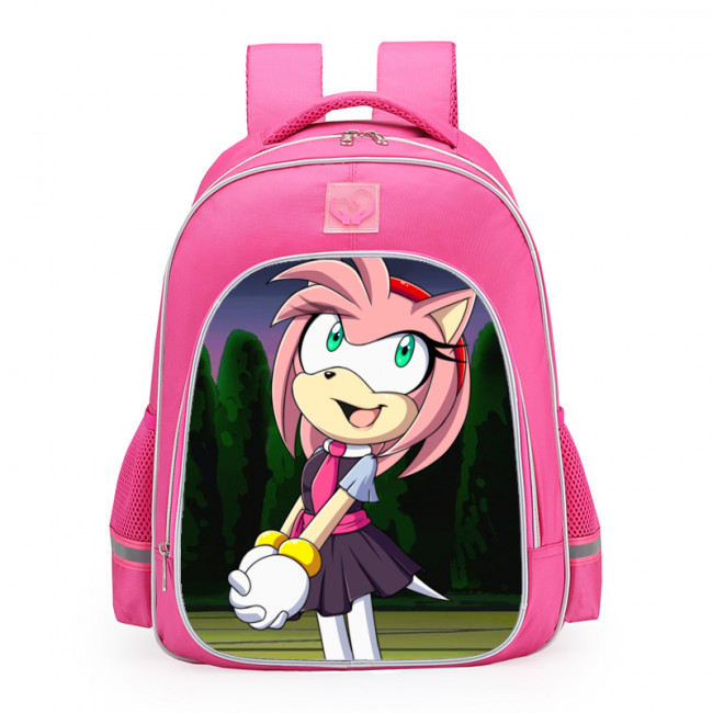 Sonic X Amy Rose School Backpack Backpackazon
