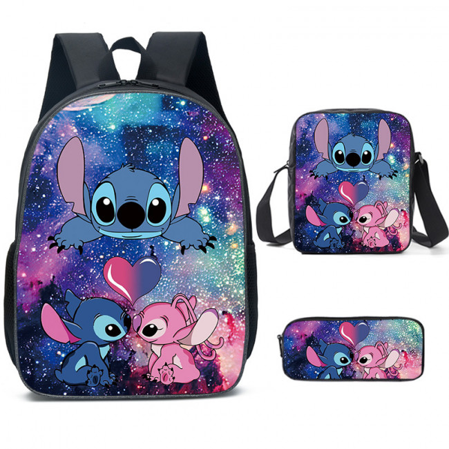Disney Stitch Angel Galaxy Backpack | Backpackazon
