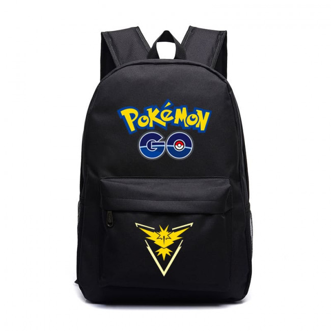 Pokemon Go Team Instinct Yellow Black Backpack Backpackazon