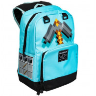 Minecraft 17" Diamond Pickaxe Backpack