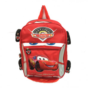 Cars Kids Backpack With Wheels