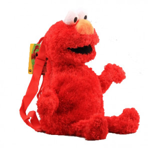 Elmo Shape Kids Backpack Schoolbag Rucksack
