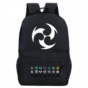 Genshin Impact Symbol Backpack Rucksack