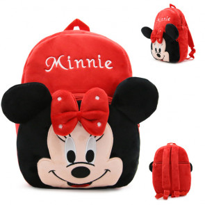 Minnie Mouse Soft Small Backpack Schoolbag Rucksack