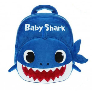 Toddler Baby Shark Blue Soft Backpack Rucksack Schoolbag