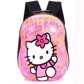 Hello Kitty Hard Plastic Kids Backpack Schoolbag Rucksack