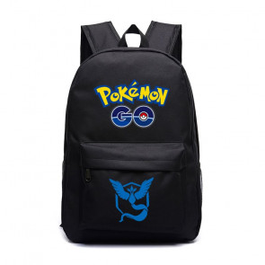 Pokemon Go Team Mystic Blue Black Backpack