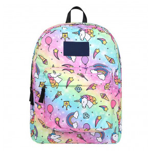 Rainbow Unicorn Durable Backpack Schoolbag Rucksack