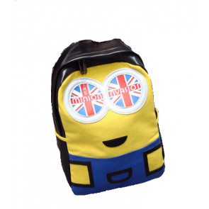 Minion Invasion Leather Feel Backpack 16 Inch