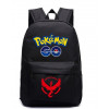 Pokemon Go Team Valor Red Black Backpack 