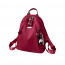 Red Nylon Casual Backpack
