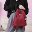 Red Nylon Casual Backpack